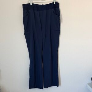 Cherokee Iflex Women's Scrubs Pant Mid Rise Straight Leg Pull-On